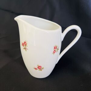 Vintage Winterling Marktleuthen Bavaria Porcelain Creamer Pink Roses Germany